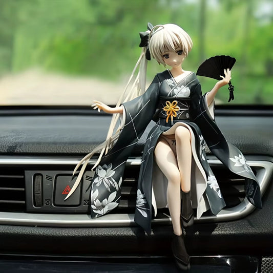 Japanese Anime Cute Action Figure Decorations Home and Car Decoration Beautiful and Durable Car Accessories for Girls Series