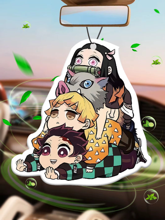 Japanese Anime Cartoon Trend Cartoon Car Incense Car Perfume Perfume Lasting Stay Fragrance Pendant Air-Breath Bag