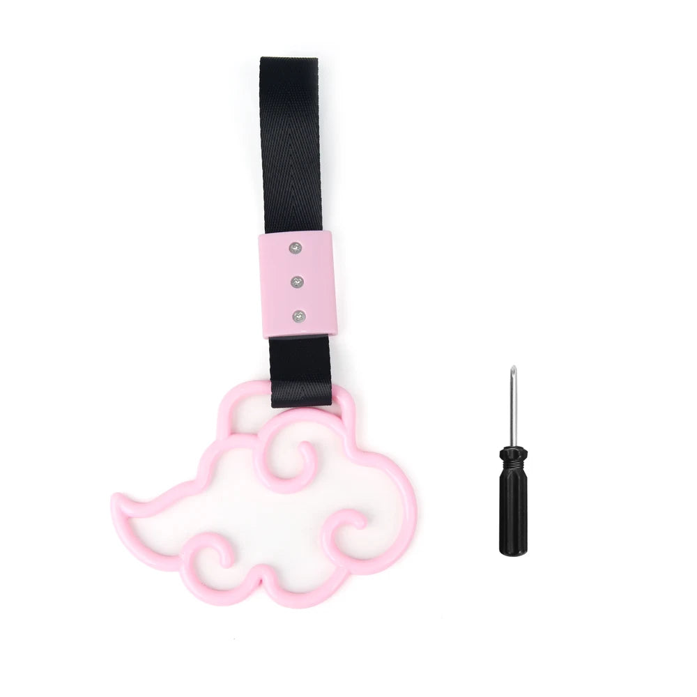 JDM Train Bus Handle Hand Strap 1pcs Tsurikawa Ring Heart Styling Drift Charm Strap Drift Auto Accessories Car Strap