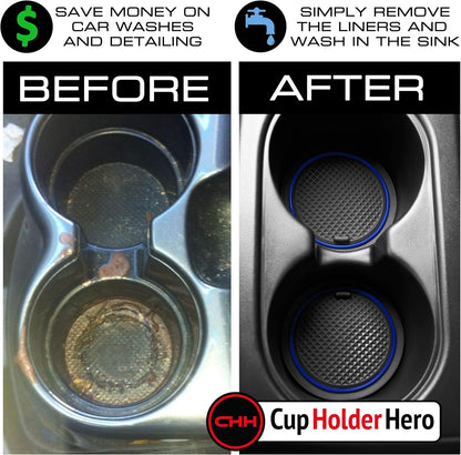 CupHolderHero 24-piece interior liner set for 2017–2023 Honda Ridgeline