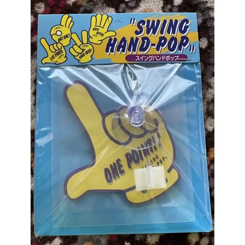 Swing Hand Pop Jdm Display Air Freshener (Lemon Flavor）